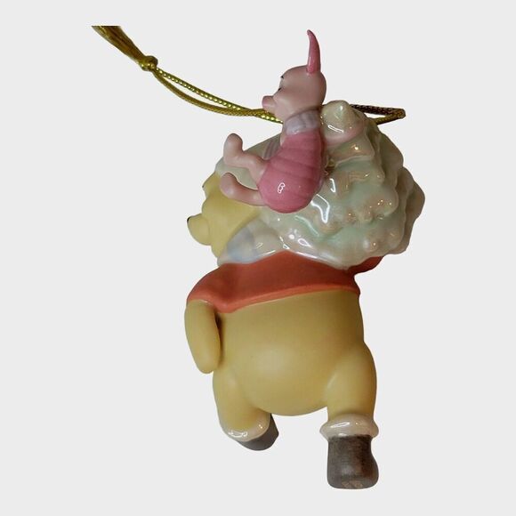 LENOX 2005 A Tree for Pooh and Piglet Christmas Tree Ornament 1st in Series - Picture 4 of 7